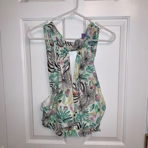 Free People Floral Summer Top